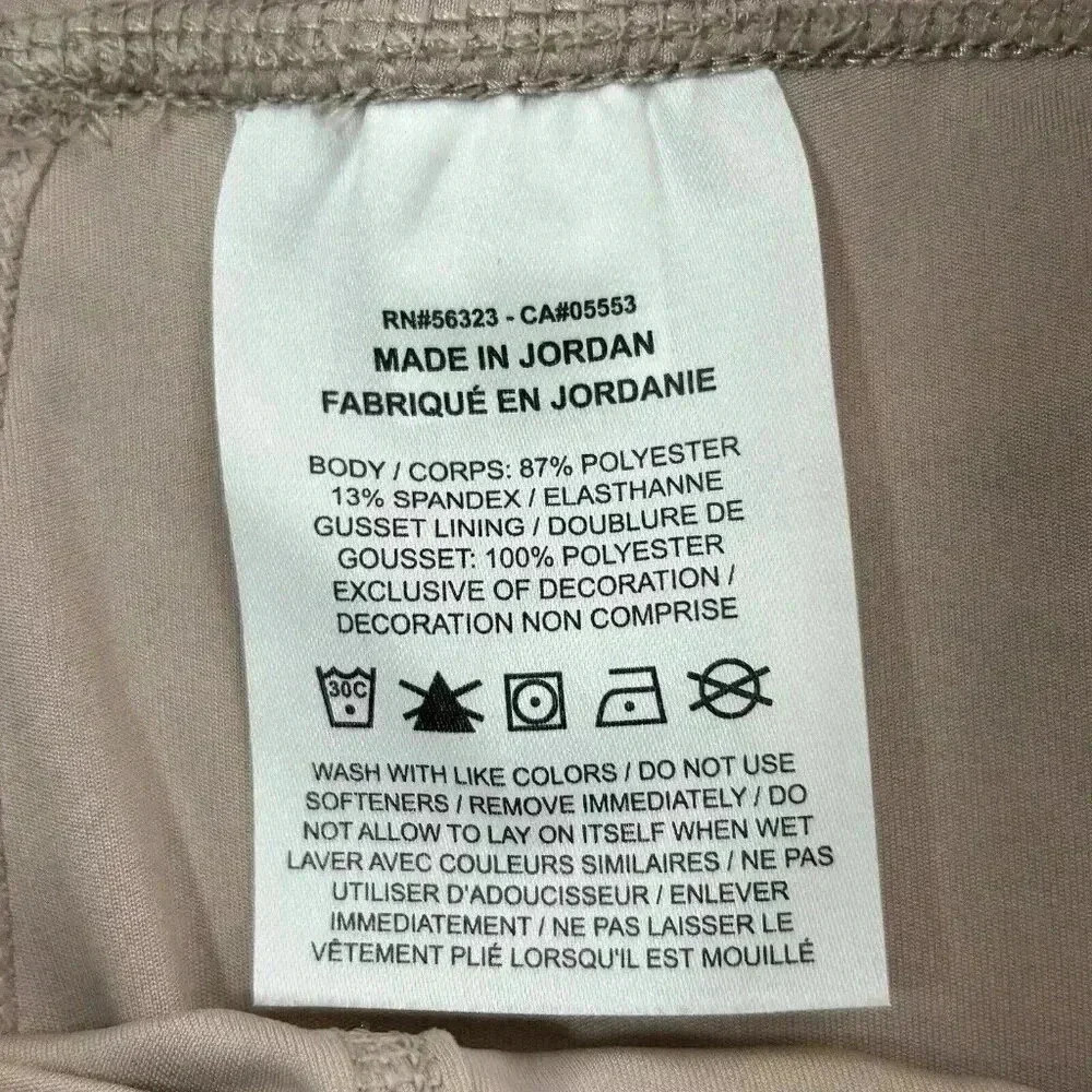 Nike Leggings Women's Small Yoga Velour Trim 7/8 High Rise Pink Mauve Athleisure - Picture 8 of 12